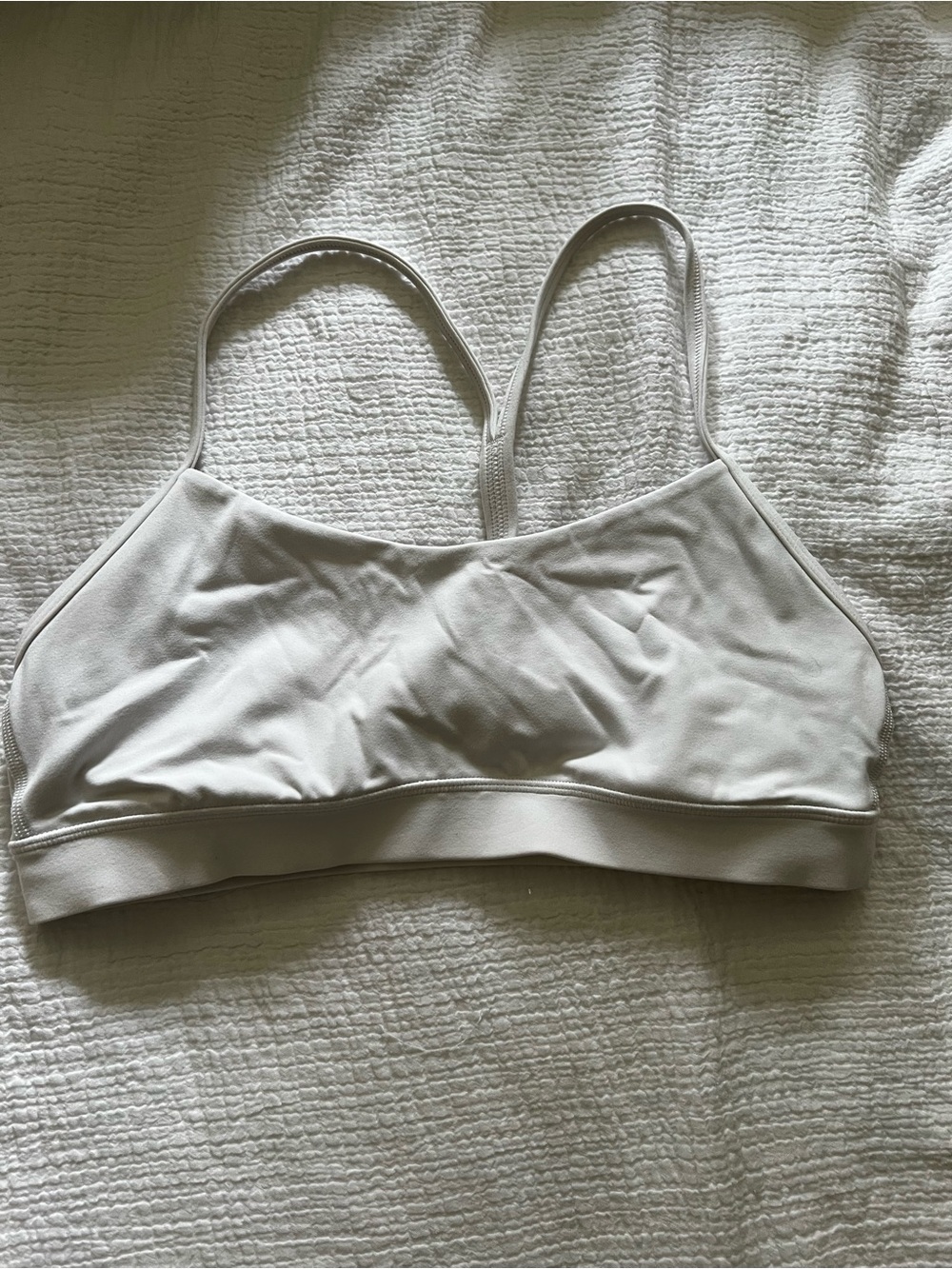 Lululemon White Strappy Bra Size 8 - Women Intimates
